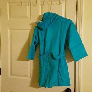 Saint Eve Swim Swim - Kids Hooded Robe Towel Saint Eve Swim Swim - Kids Hooded Robe Towel